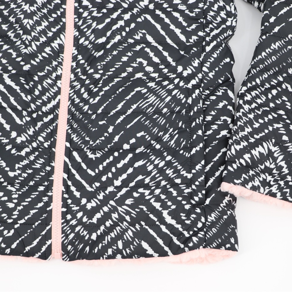 The North Face Youth 18 XL Girls Reversible Mossbud Jacket - Picture 4 of 13